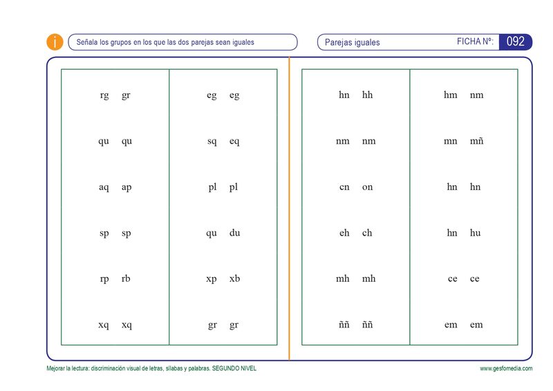 Página de muestra del cuaderno