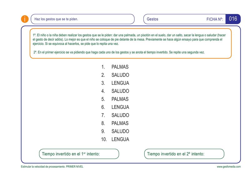 Página de muestra del cuaderno