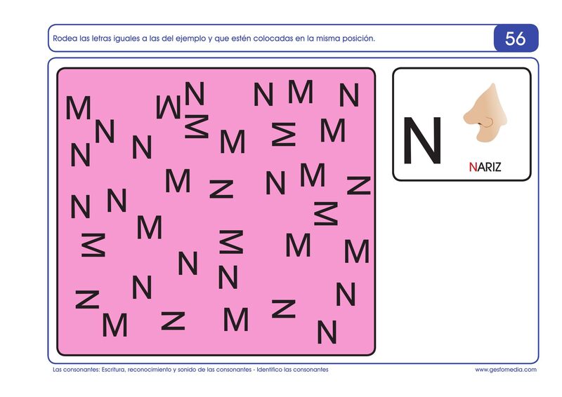 Página de muestra del cuaderno