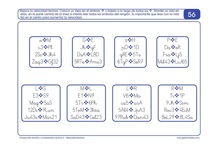 Página de muestra del cuaderno
