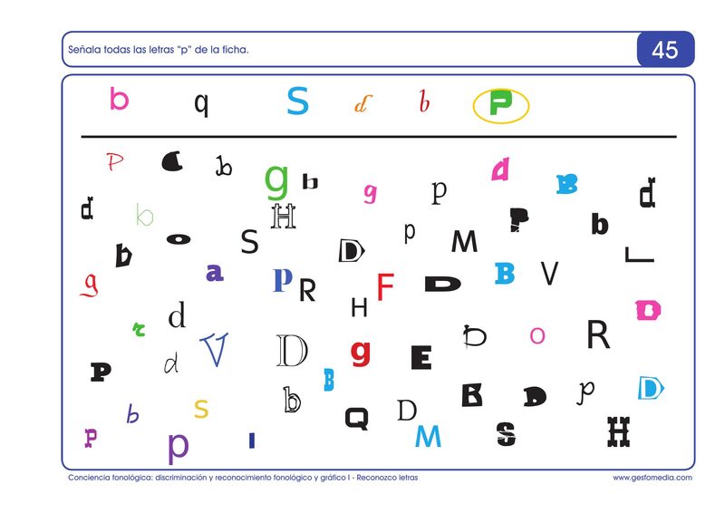 Página de muestra del cuaderno