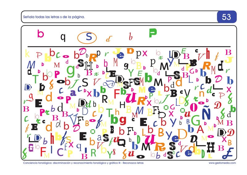 Página de muestra del cuaderno