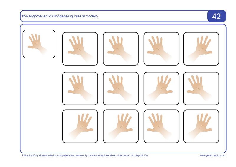 Página de muestra del cuaderno