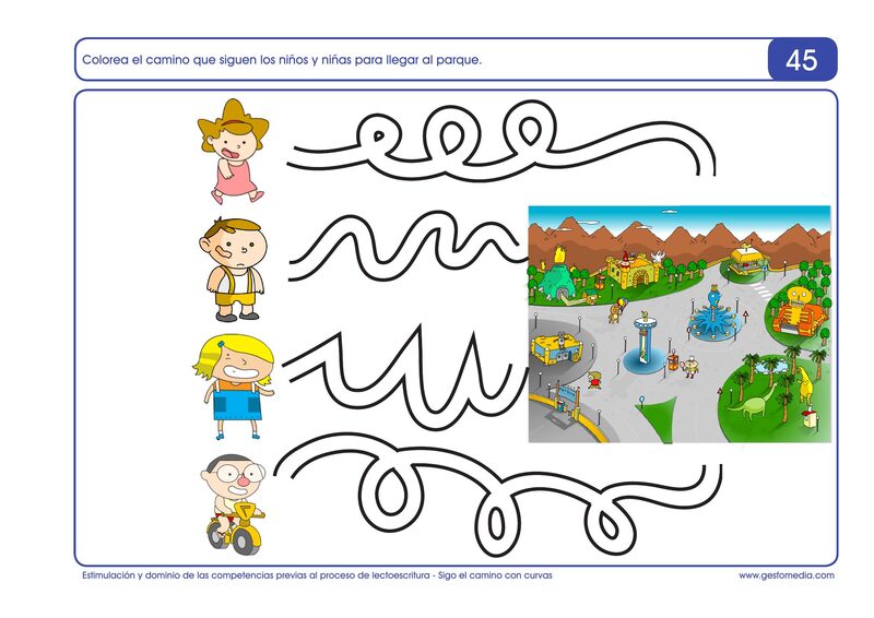 Página de muestra del cuaderno