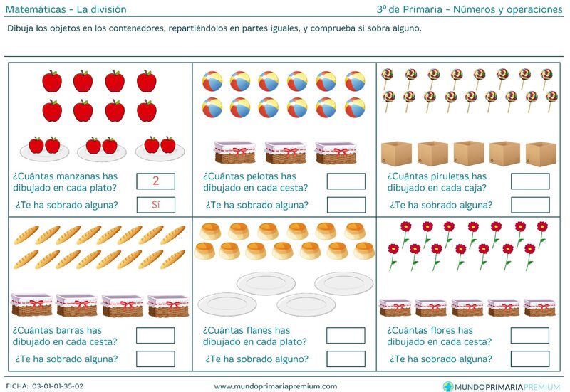 Página de muestra del cuaderno