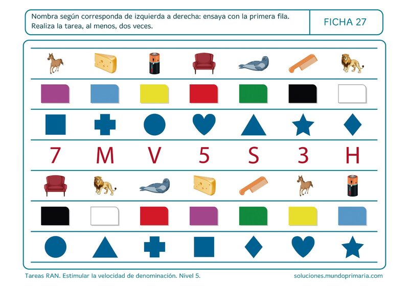 Página de muestra del cuaderno